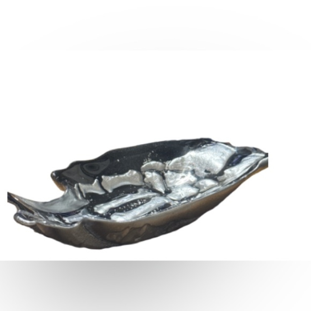 Artistic deigns Skeleton Hand Black and Silver trinket dish - Picture 6 of 6